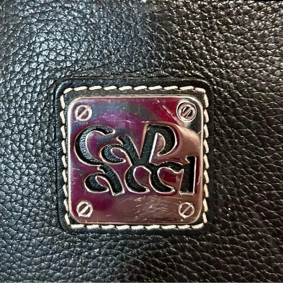 Gently Used CAPACCI Black Leather Shoulder Bag - Picture 11 of 11